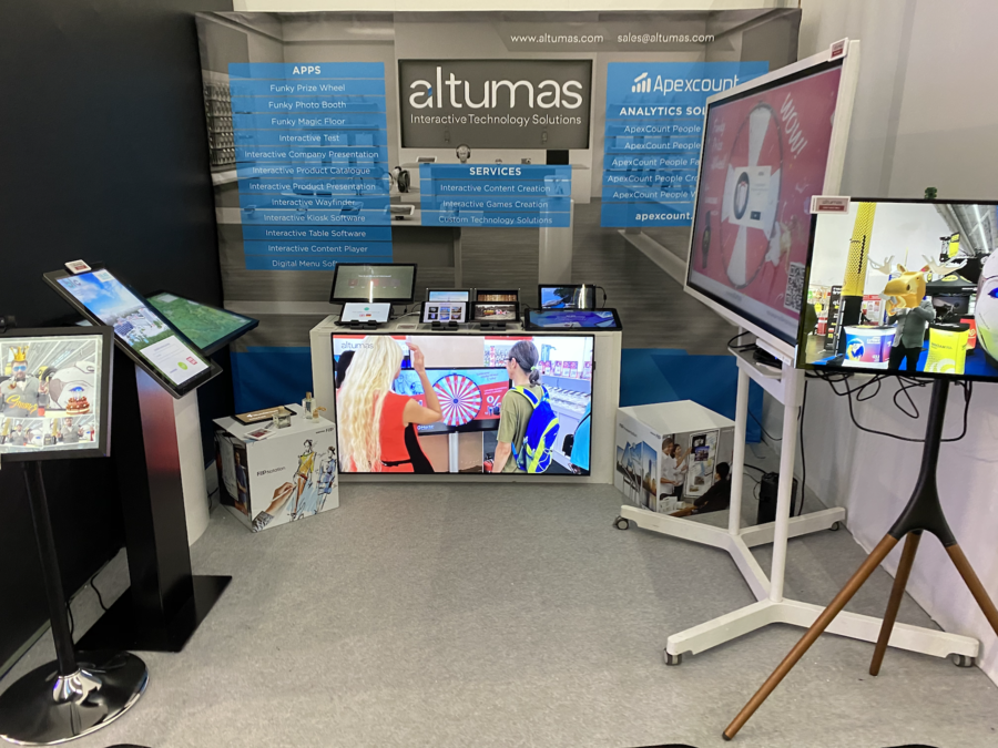 ALTUM SENSUM pristatė interaktyvaus produkto sprendimą EUROSHOP parodoje